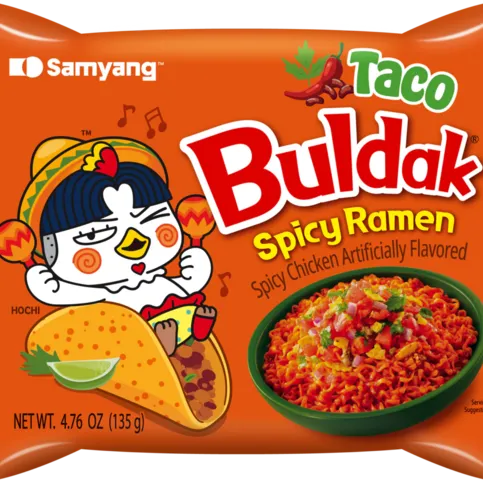 Buldak Taco Spicy Ramen