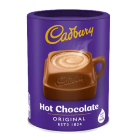 Cadbury Drinking Hot Chocolate Cocoa Powder Tin 250g