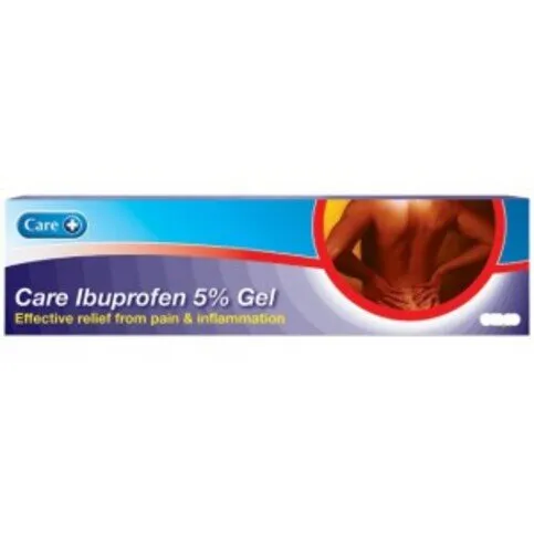 Care + Ibuprofen 5% Gel 50g