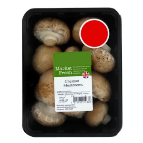 Chestnut Mushrooms 250g