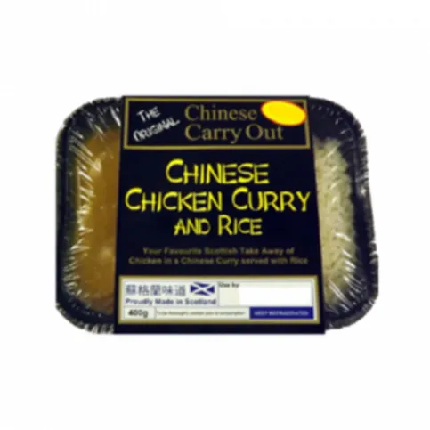 Chinese Carry Out Chinese Chicken Curry and Rice 400g