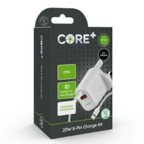 Core 20w 8 Pin Charge Kit Dual