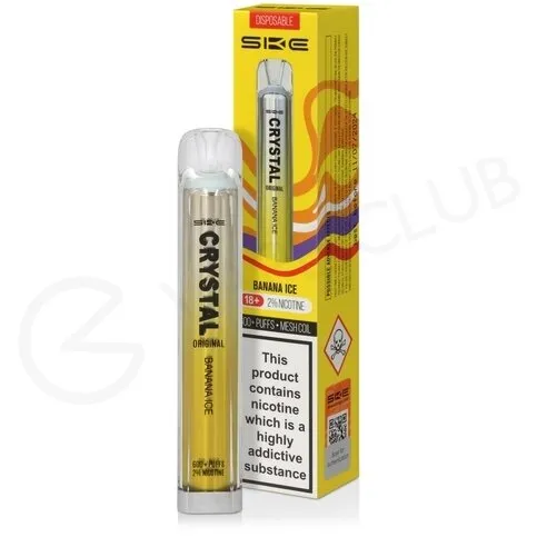 SKE Pro Crystal Prefilled Vapes Banana Ice