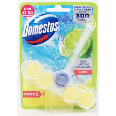 Domestos Power 5 Lime Rimblock