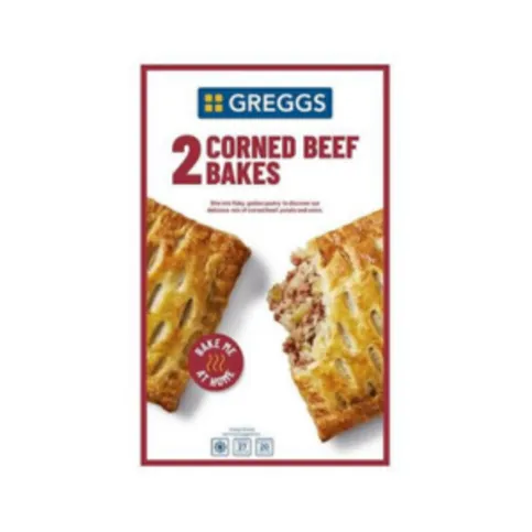 Greggs 2 Corned Beef Bakes 290g