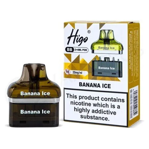 Higo BB 4000 Refill Pods - Banana Ice