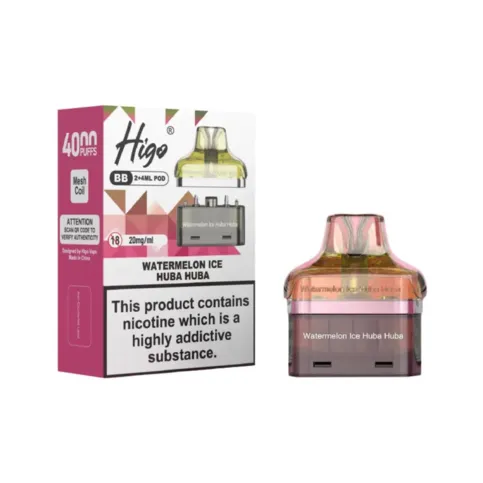 Higo BB4000 Watermelon Ice Huba Huba Pod 20mg