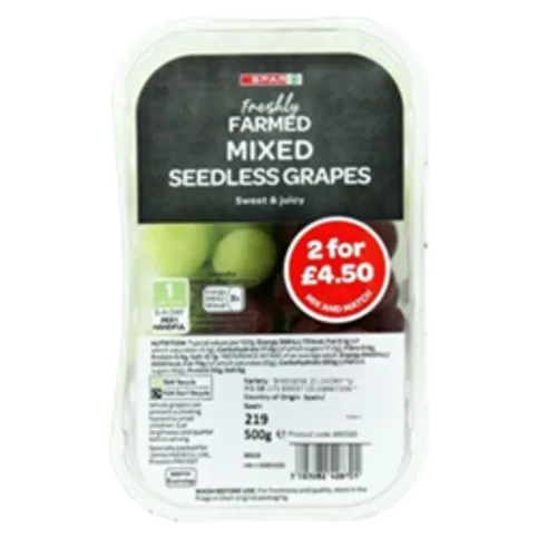 Spar Mixed Grapes 500g
