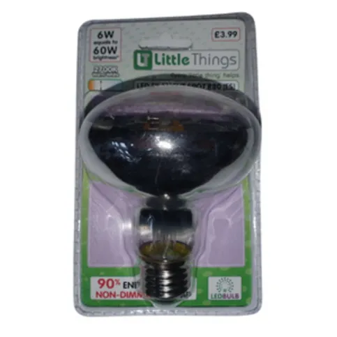 L/t Led Filament Spot R80 (Es) 6w