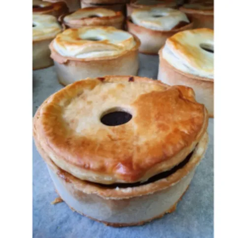 Patricks of Camelon Black Pudding Steak Pie