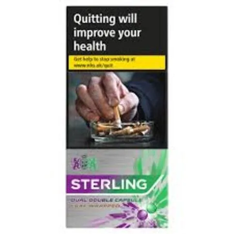 Sterling Dual Double Capsule Leaf Wrapped 20s