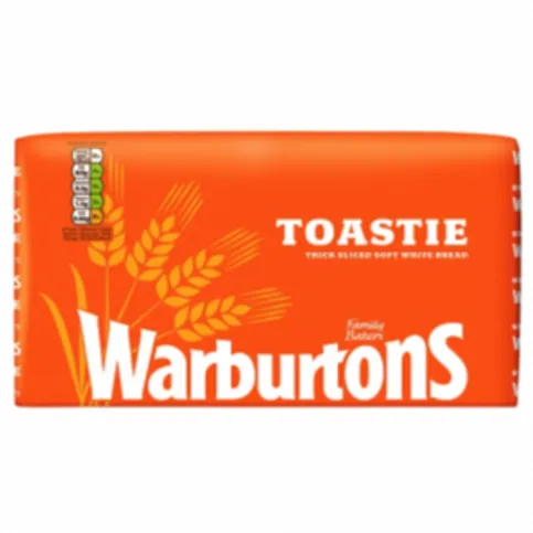 Warburtons Soft Thick White Toastie 800g