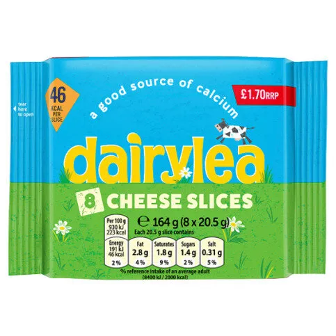 Dairylea Processed Cheese-slices 164g