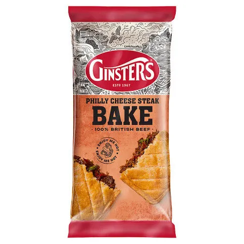 Ginsters Philly Cheese Steak Bake 117g