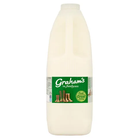 Graham's Semi Skimmed Milk 2L
