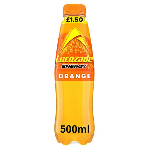Lucozade Energy Drink Orange 500ml