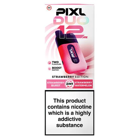 PIXL Duo 12 Strawberry Edition 20mg/mL