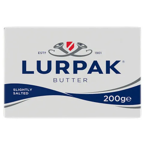 Lurpak Slightly Salted Butter Block 200g