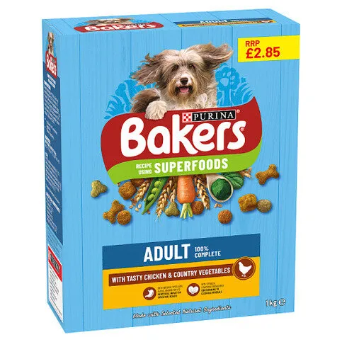 Bakers Adult with Tasty Chicken & Country Vegetables 1kg