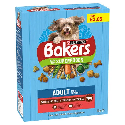Bakers Adult with Tasty Beef & Country Vegetables 1kg