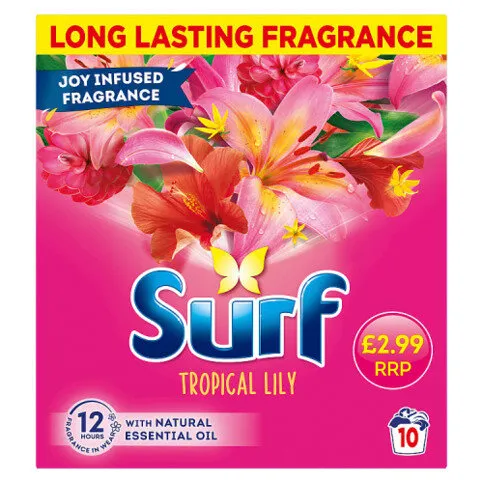 Surf  Washing Powder Tropical Lily 10 washes 500 g 