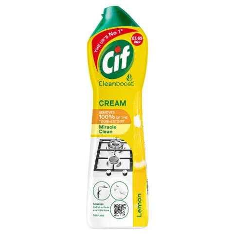 Cif  Cream Cleaner Lemon 500ml