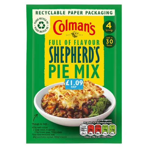 Colman's  Recipe Mix Shepherd's Pie 50 g
