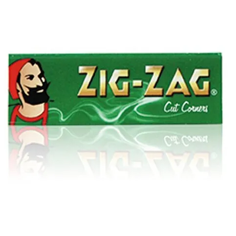 Zig Zag Green Papers 50 Pack