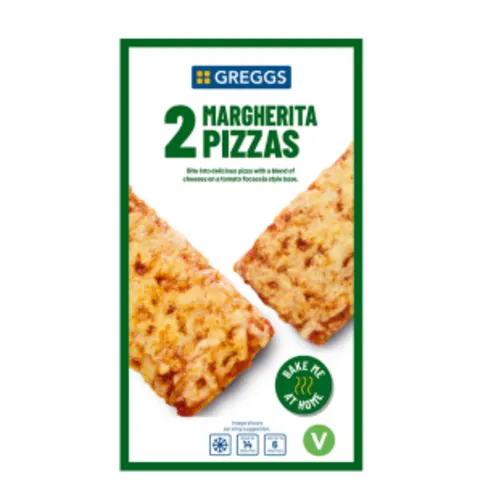 Greggs 2 Margherita Pizza 314g