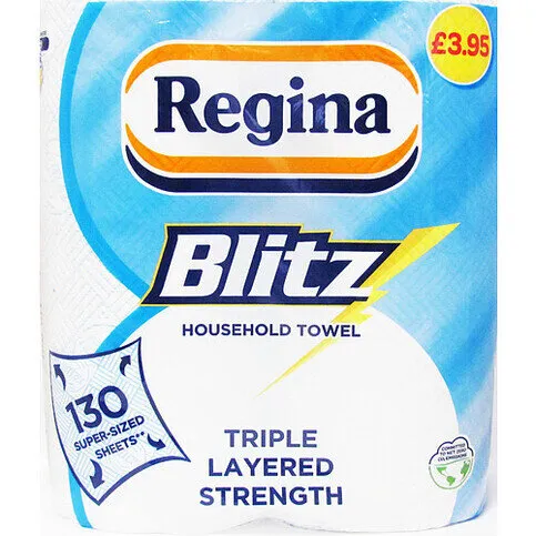 Regina Blitz 3ply 2 Rolls