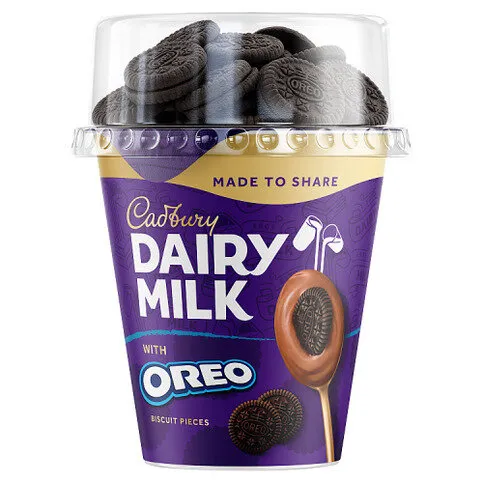 Cadbury Dairy Milk with Oreo Biscuit Pieces 345g