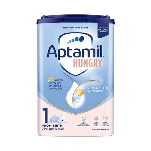 Aptamil Hungry First Baby Milk Formula Powder from Birth 800g