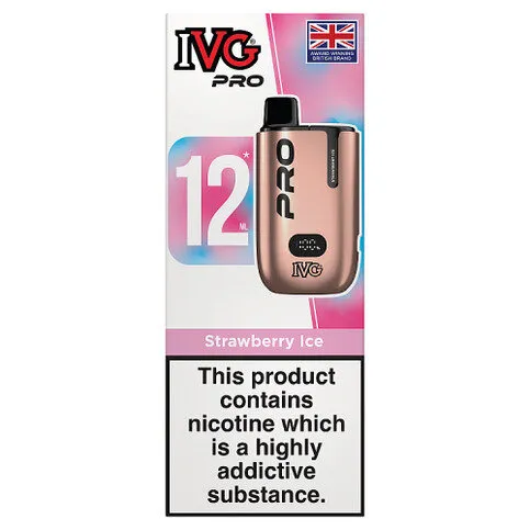 IVG Pro 12 Prefilled Pod Kit Strawberry Ice 12ml