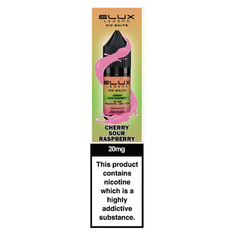 Elux Legend Nic Salts Cherry Sour Raspberry 20mg/10ml
