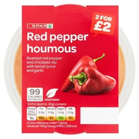 Spar Pepper Houmous 170g
